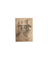 Litografia Portrait of Gandalf the Grey