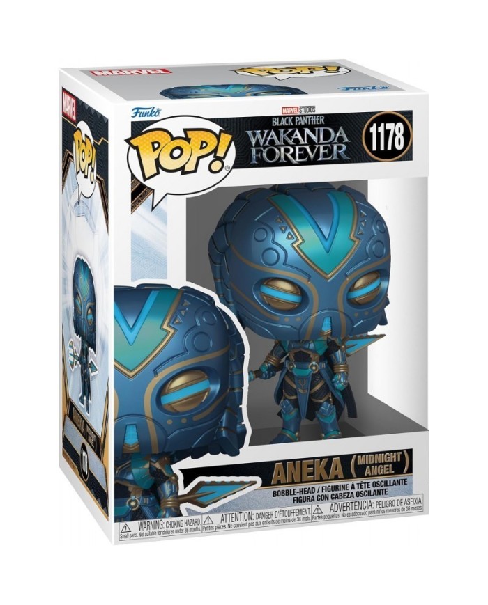 POP! Bobble-Head: Marvel: Black Panther Wakanda Forever - Aneka (Midnight Angel) - 1178