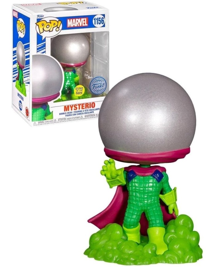 POP! Bobble-Head Marvel: Mysterio (Glow in the Dark) (Special Edition) - 1156