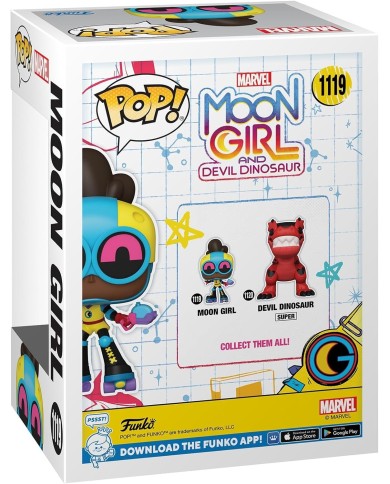 POP! Bobble-Head Marvel: Moon Girl and Devil Donosaur - Moon Girl - 1119