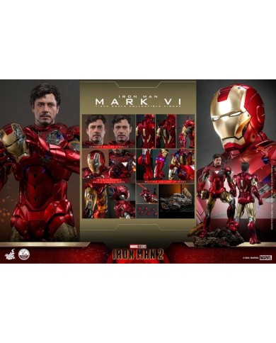 Iron Man Mark VI - Iron Man 2 Figura 1/4