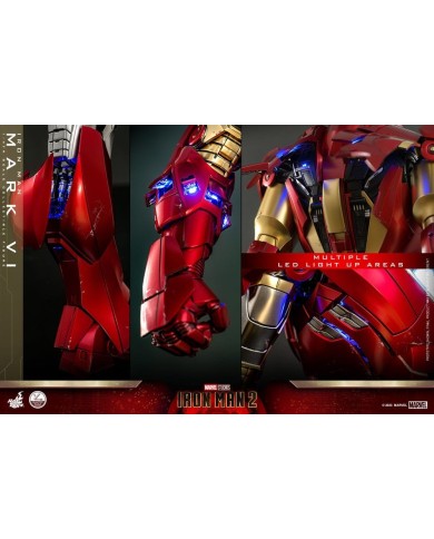 Iron Man Mark VI - Iron Man 2 Figura 1/4