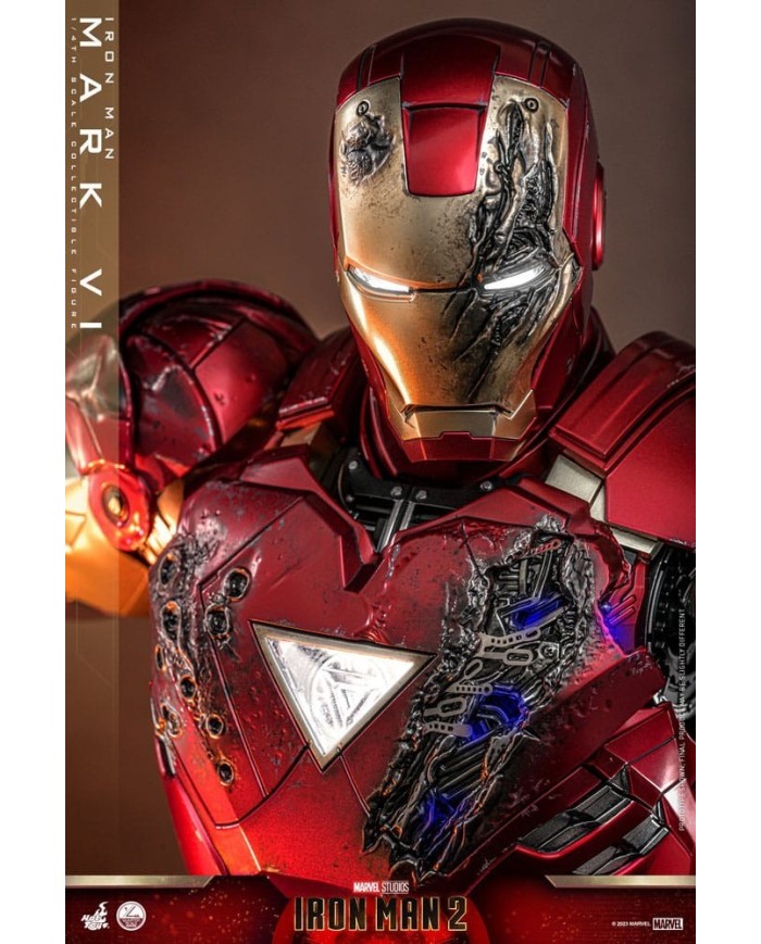 Iron Man Mark VI - Iron Man 2 Figura 1/4