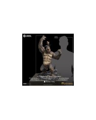 Cave Troll and Legolas - El Señor de los Anillos Estatua 1/10 Deluxe Art Scale