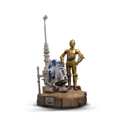 C-3PO & R2D2 - Star Wars Estatua 1/10 Deluxe Art Scale