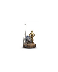 C-3PO & R2D2 - Star Wars Estatua 1/10 Deluxe Art Scale