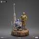 C-3PO & R2D2 - Star Wars Estatua 1/10 Deluxe Art Scale