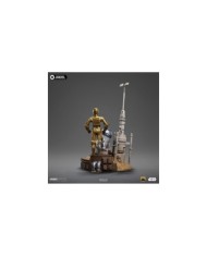 C-3PO & R2D2 - Star Wars Estatua 1/10 Deluxe Art Scale