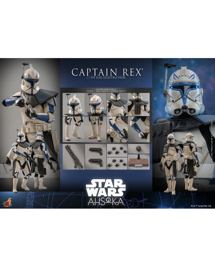 Captain Rex - Star Wars: Ahsoka Figura 1/6