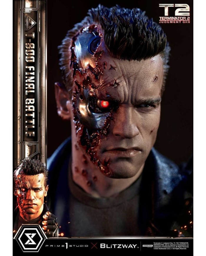 Final Battle Regular Version - Terminator 2 Estatua Museum Masterline Series 1/3