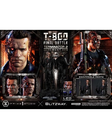 Final Battle Regular Version - Terminator 2 Estatua Museum Masterline Series 1/3