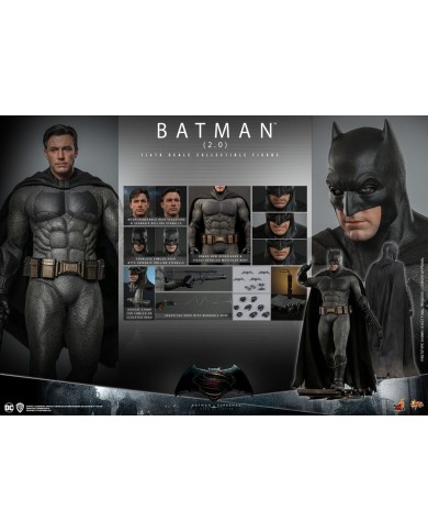 Batman 2.0 - Batman v Superman: El amanecer de la justicia Figura Movie Masterpiece 1/6