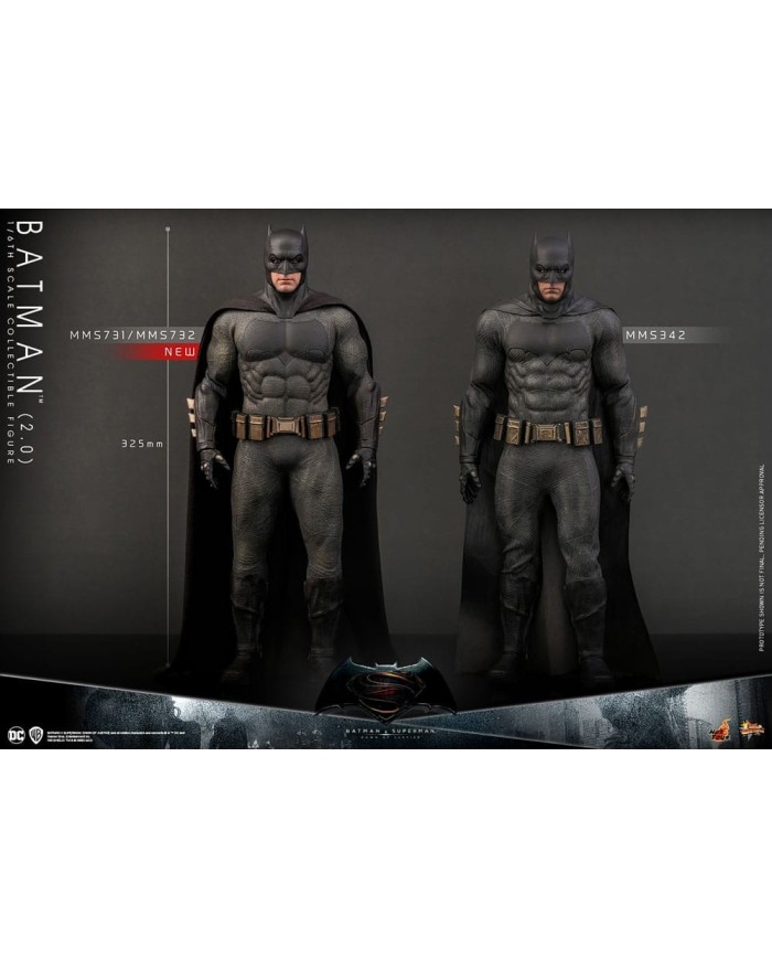 Batman 2.0 - Batman v Superman: El amanecer de la justicia Figura Movie Masterpiece 1/6