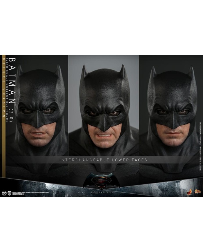 Batman 2.0 (Deluxe Version) - Batman v Superman: El amanecer de la justicia Figura Movie Masterpiece 1/6