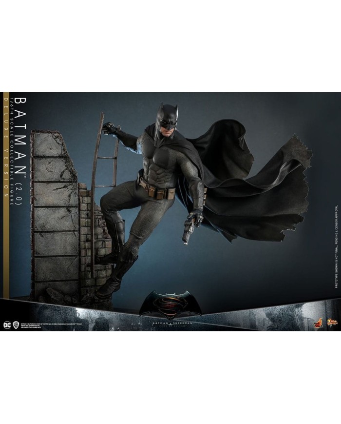 Batman 2.0 (Deluxe Version) - Batman v Superman: El amanecer de la justicia Figura Movie Masterpiece 1/6