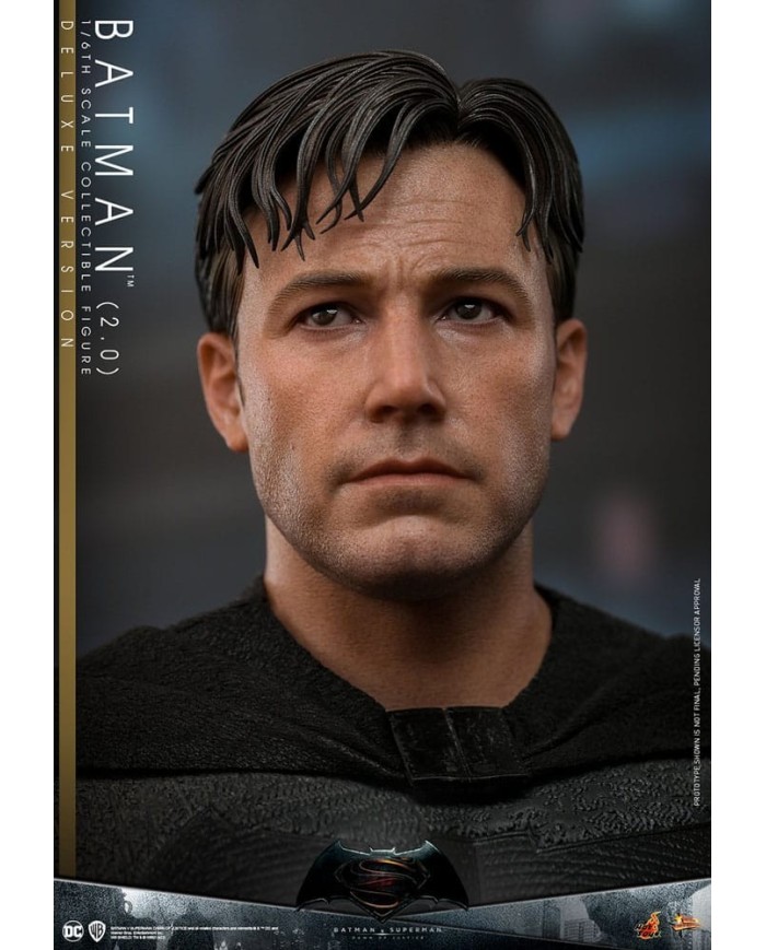 Batman 2.0 (Deluxe Version) - Batman v Superman: El amanecer de la justicia Figura Movie Masterpiece 1/6