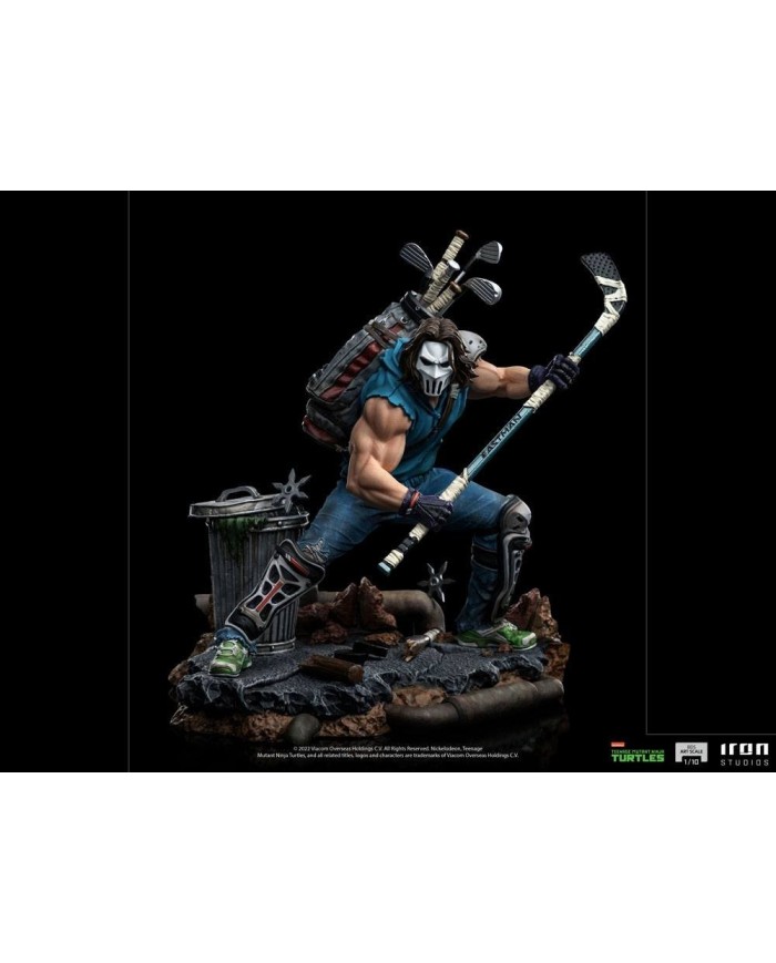 Casey Jones- Art Scale Statue 1/10 - Tortugas Ninja