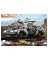 DeLorean Time Machine Regreso al Futuro III Vehículo Movie Masterpiece 1/6