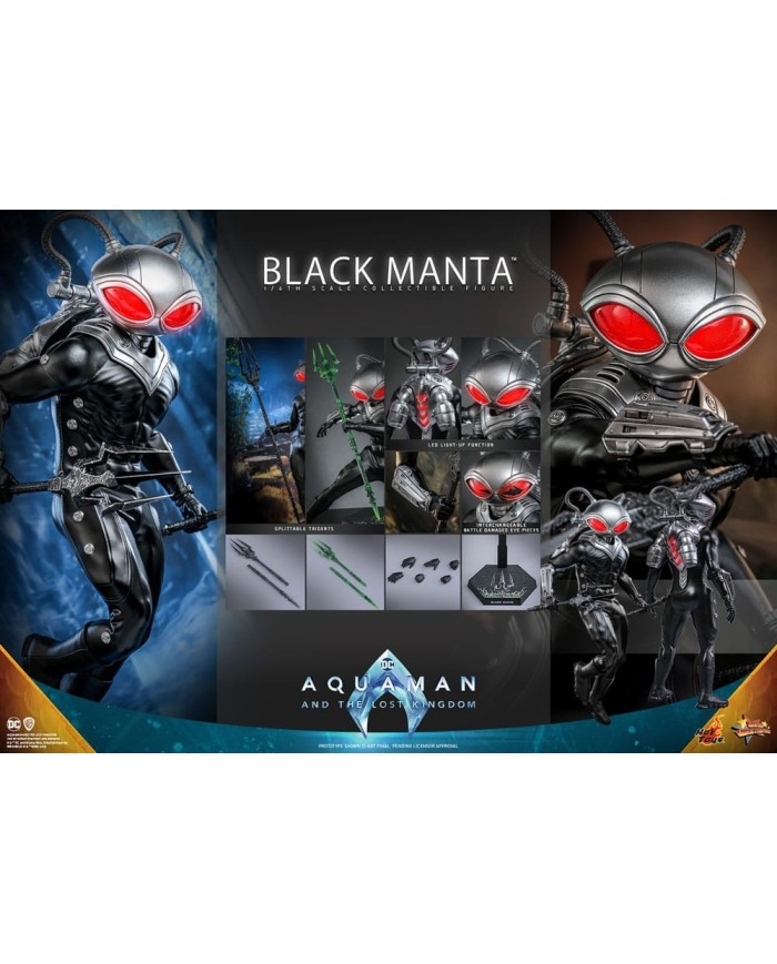 Black Manta - Aquaman y el Reino Perdido Figura Movie Masterpiece 1/6