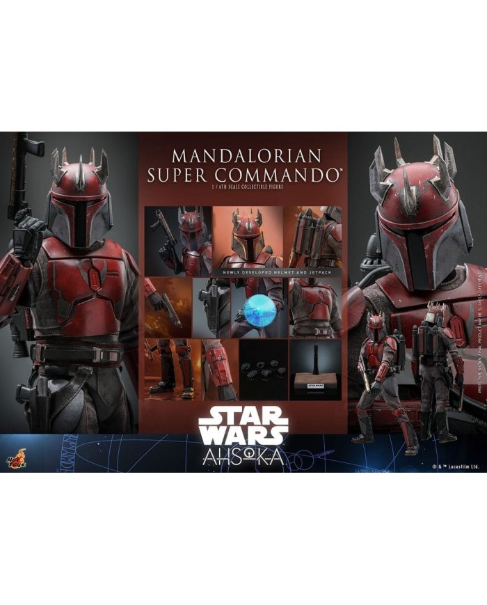 Mandalorian Super Commando Star Wars: The Mandalorian Figura 1/6