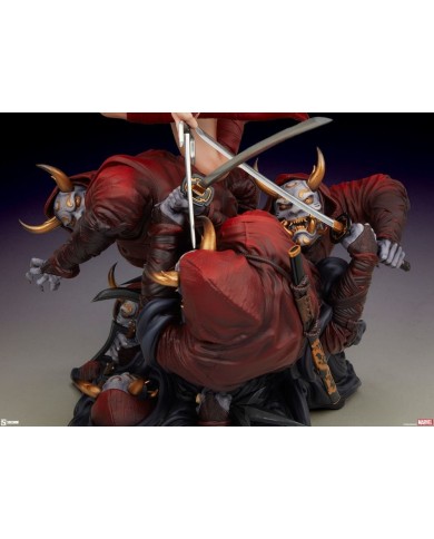 Elektra Marvel Estatua Premium Format