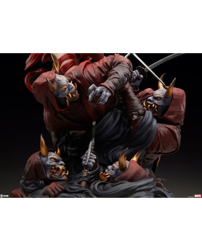Elektra Marvel Estatua Premium Format