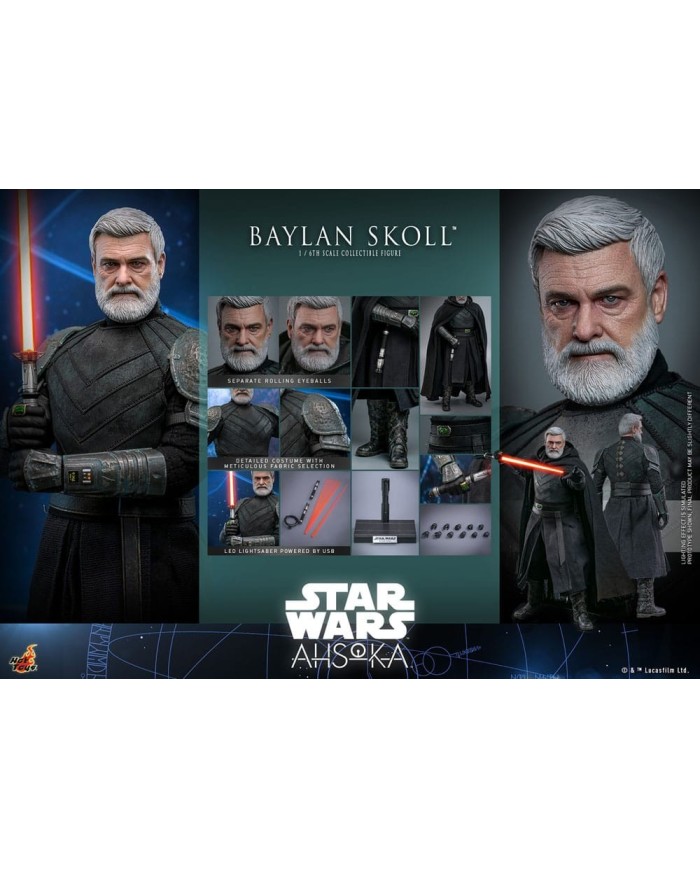 Baylan Skoll Star Wars: Ahsoka Figura 1/6