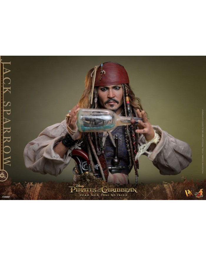 Jack Sparrow Piratas del Caribe: La venganza de Salazar Figura DX 1/6