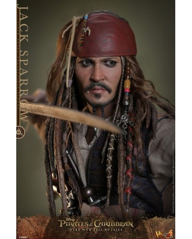 Jack Sparrow Piratas del Caribe: La venganza de Salazar Figura DX 1/6