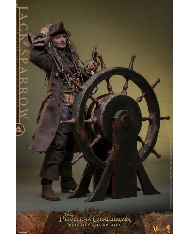 Jack Sparrow Piratas del Caribe: La venganza de Salazar Figura DX 1/6