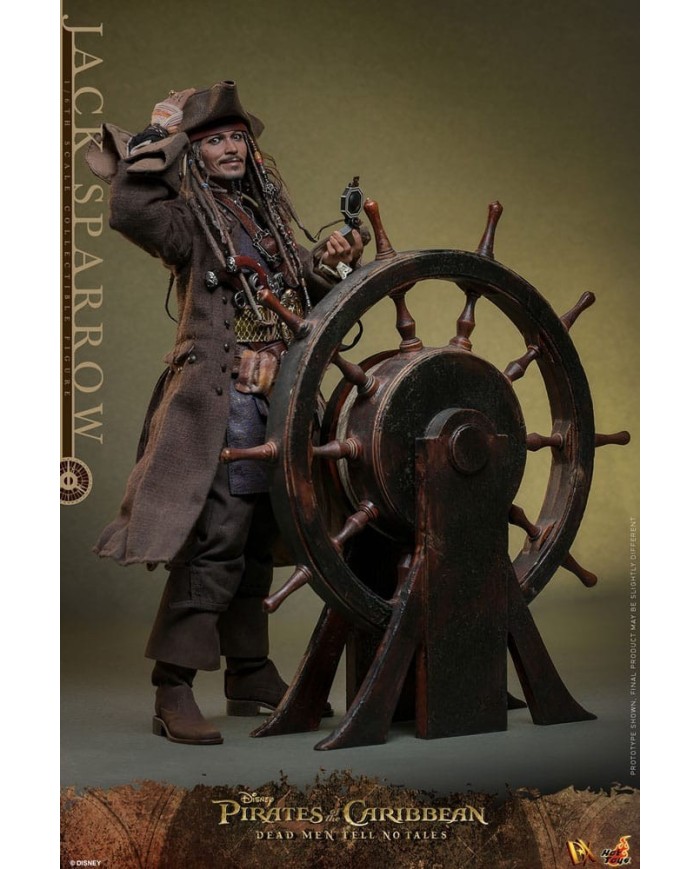 Jack Sparrow Piratas del Caribe: La venganza de Salazar Figura DX 1/6