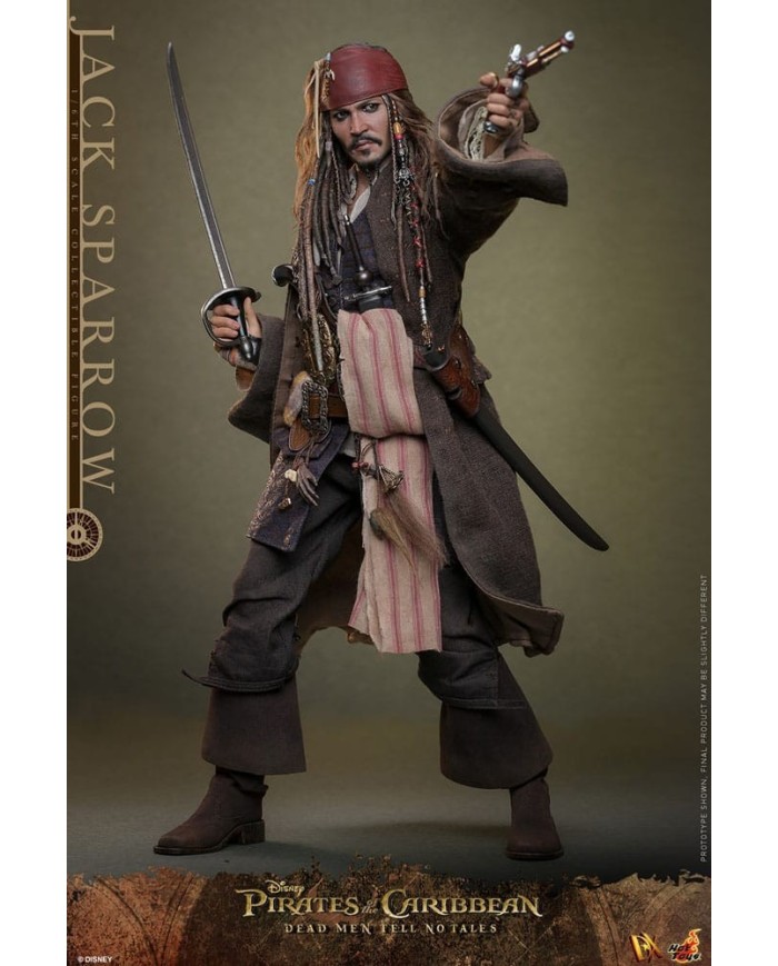 Jack Sparrow (Deluxe Version) Piratas del Caribe: La venganza de Salazar Figura DX 1/6