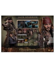 Jack Sparrow (Deluxe Version) Piratas del Caribe: La venganza de Salazar Figura DX 1/6