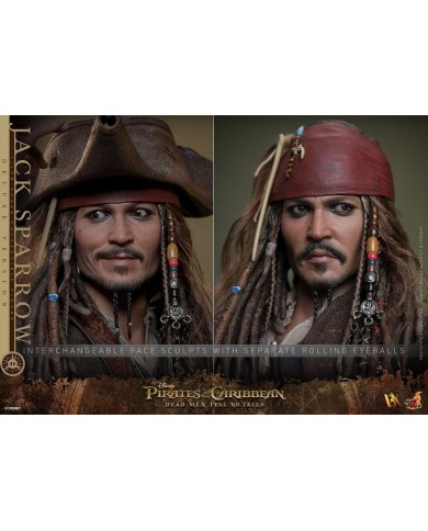 Jack Sparrow (Deluxe Version) Piratas del Caribe: La venganza de Salazar Figura DX 1/6