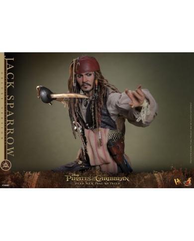 Jack Sparrow (Deluxe Version) Piratas del Caribe: La venganza de Salazar Figura DX 1/6