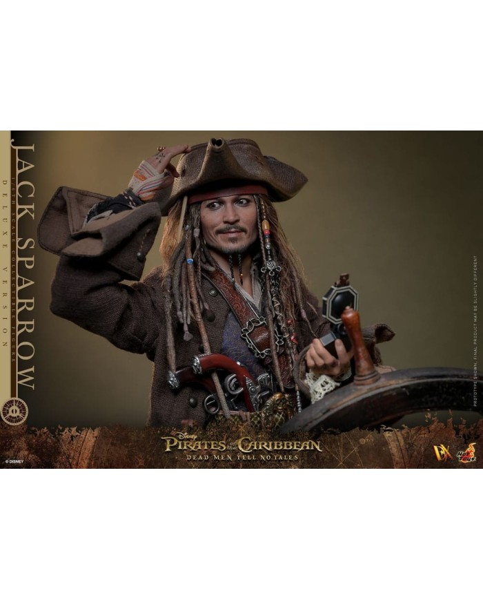 Jack Sparrow (Deluxe Version) Piratas del Caribe: La venganza de Salazar Figura DX 1/6