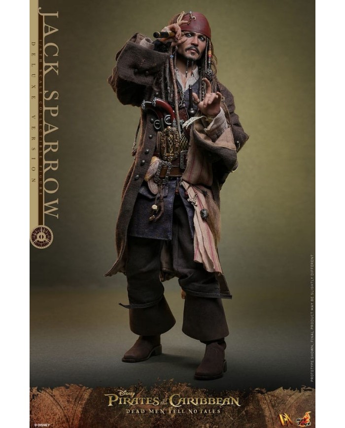 Jack Sparrow (Deluxe Version) Piratas del Caribe: La venganza de Salazar Figura DX 1/6