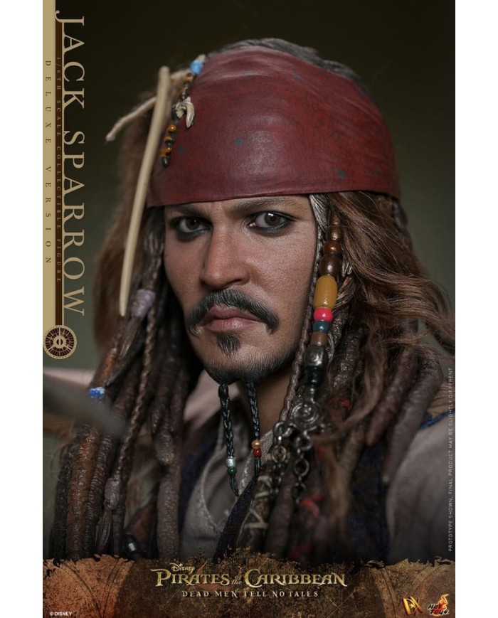 Jack Sparrow (Deluxe Version) Piratas del Caribe: La venganza de Salazar Figura DX 1/6