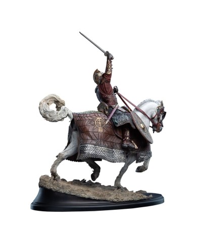 King Theoden on Snowmane El Señor de los Anillos Estatua 1/6