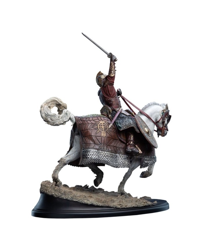 King Theoden on Snowmane El Señor de los Anillos Estatua 1/6