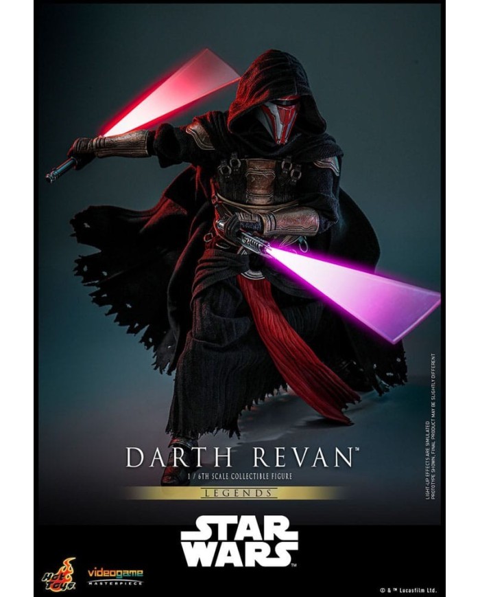 Darth Revan Star Wars Legends Figura Videogame Masterpiece 1/6