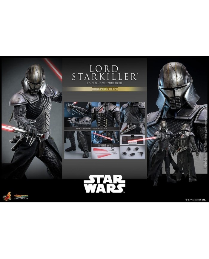 Lord Starkiller Star Wars Legends Figura Videogame Masterpiece 1/6