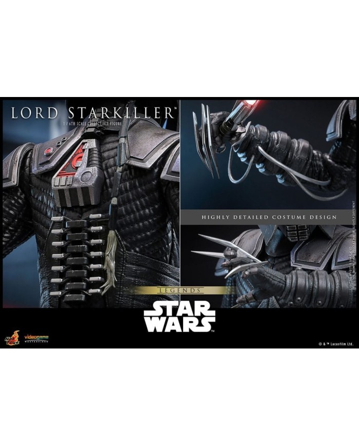 Lord Starkiller Star Wars Legends Figura Videogame Masterpiece 1/6