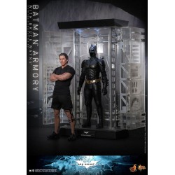 Batman Armory with Bruce Wayne El caballero oscuro: La leyenda renace Figuras y Diorama Movie Masterpiece 1/6