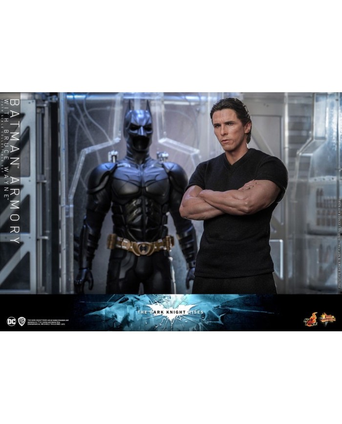 Batman Armory with Bruce Wayne El caballero oscuro: La leyenda renace Figuras y Diorama Movie Masterpiece 1/6
