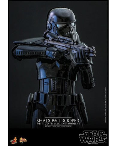 Shadow Trooper with Death Star Environment Star Wars Figura Movie Masterpiece 1/6