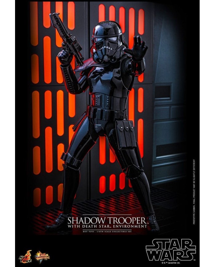 Shadow Trooper with Death Star Environment Star Wars Figura Movie Masterpiece 1/6