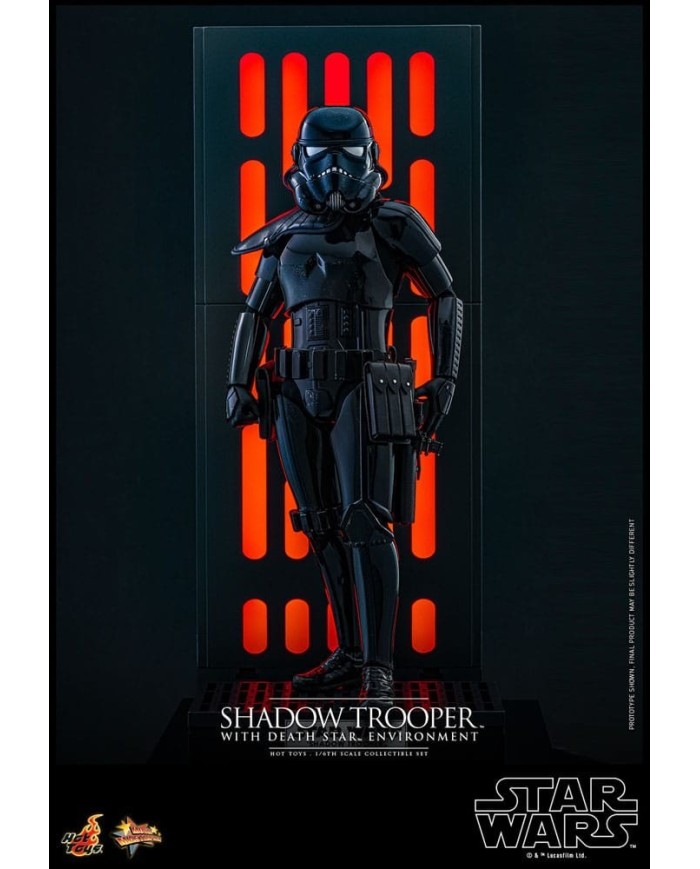 Shadow Trooper with Death Star Environment Star Wars Figura Movie Masterpiece 1/6