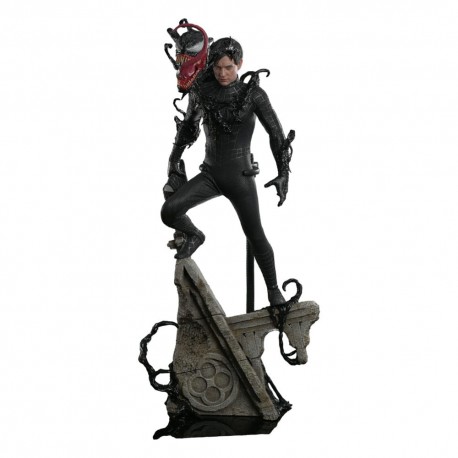 Spider-Man (Black Suit) (Deluxe Version) Spider-Man 3 Figura Movie Masterpiece 1/6