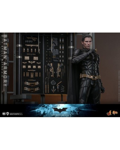 Batman Armory with Bruce Wayne (2.0) El caballero oscuro Figuras y Diorama Movie Masterpiece 1/6